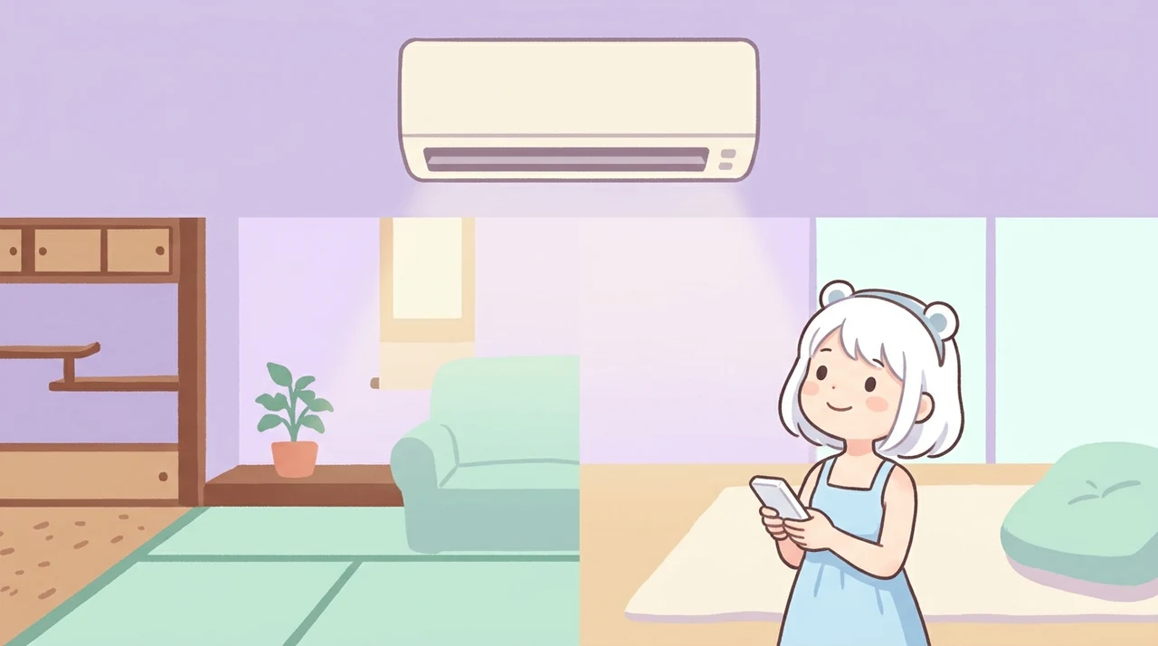 8畳用エアコンは部屋で選び方が変わる