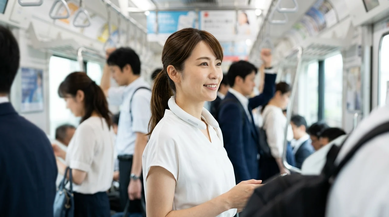 通勤時の見た目と目立ちやすさ