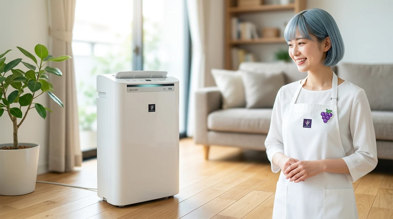 シャープ新旧CV-S180とR180プラズマクラスター比較