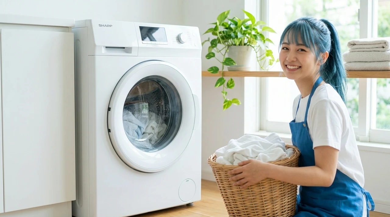 シャープ洗濯機の共通メリット